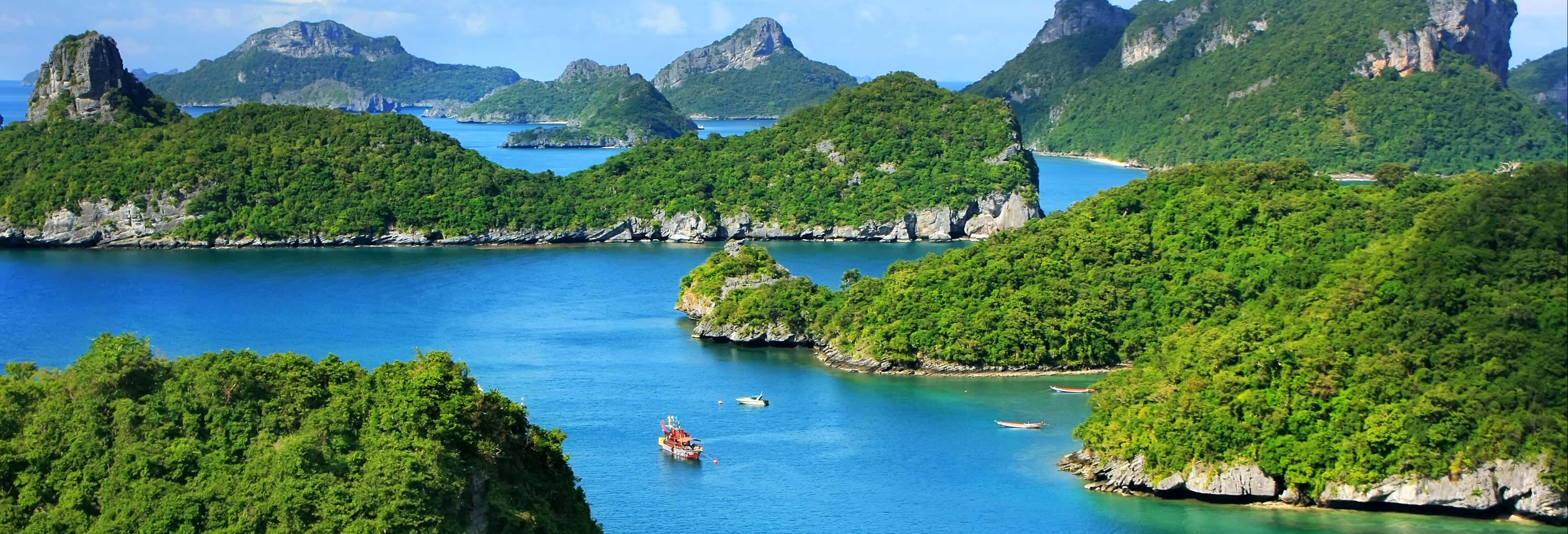 Escursione ad Ang Thong in motoscafo