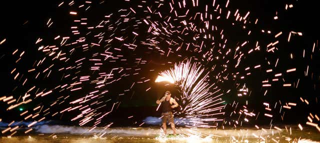 Full Moon Party en la playa de Koh Phangan