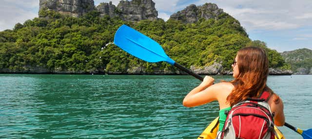 Tour di Ao Thalane in kayak