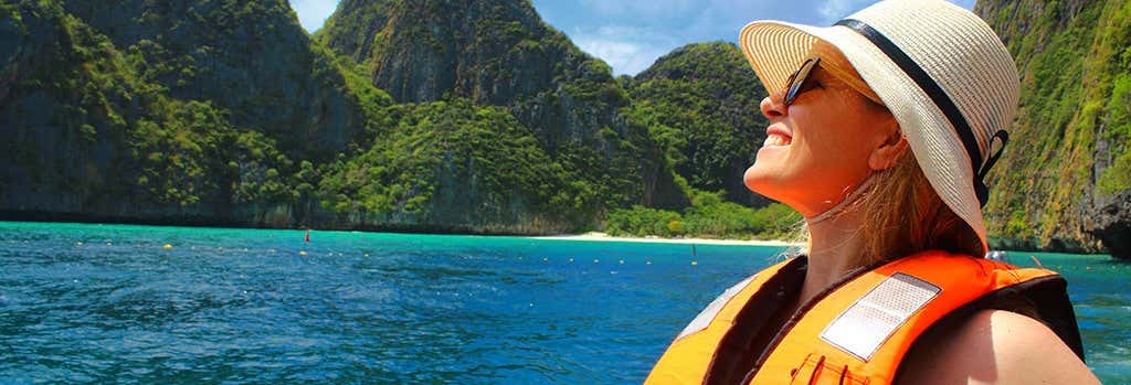 Excursão às ilhas Phi Phi de lancha