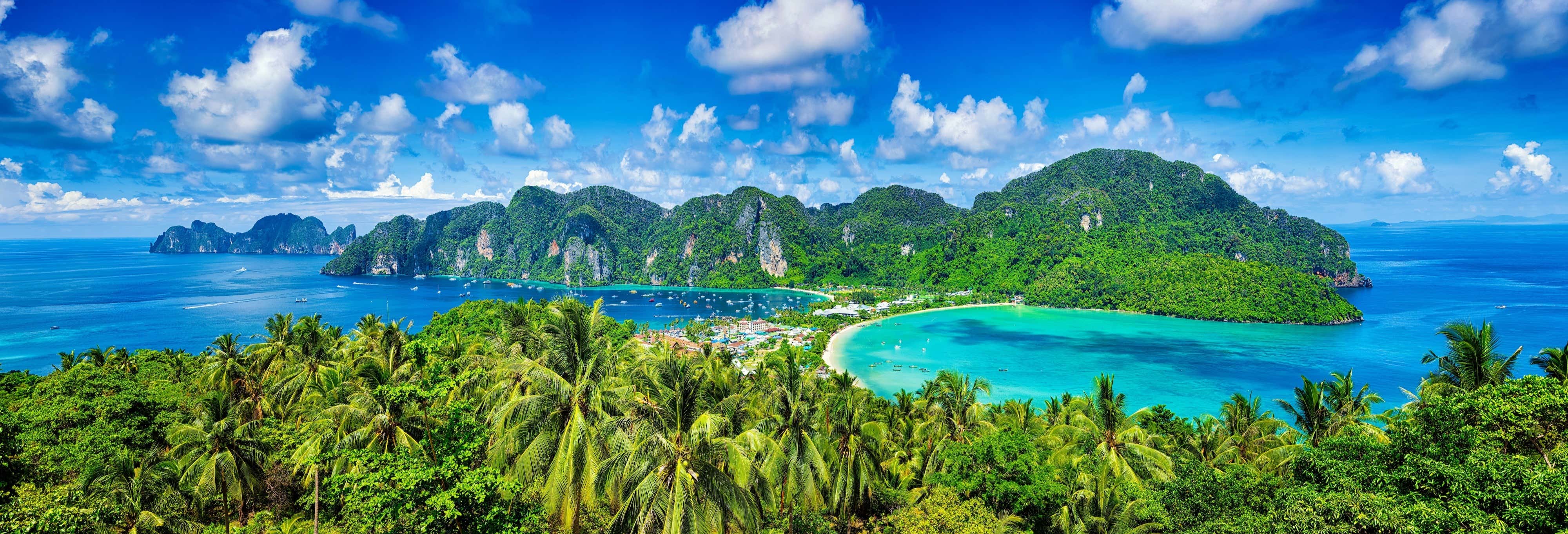 Ferry às ilhas Phi Phi