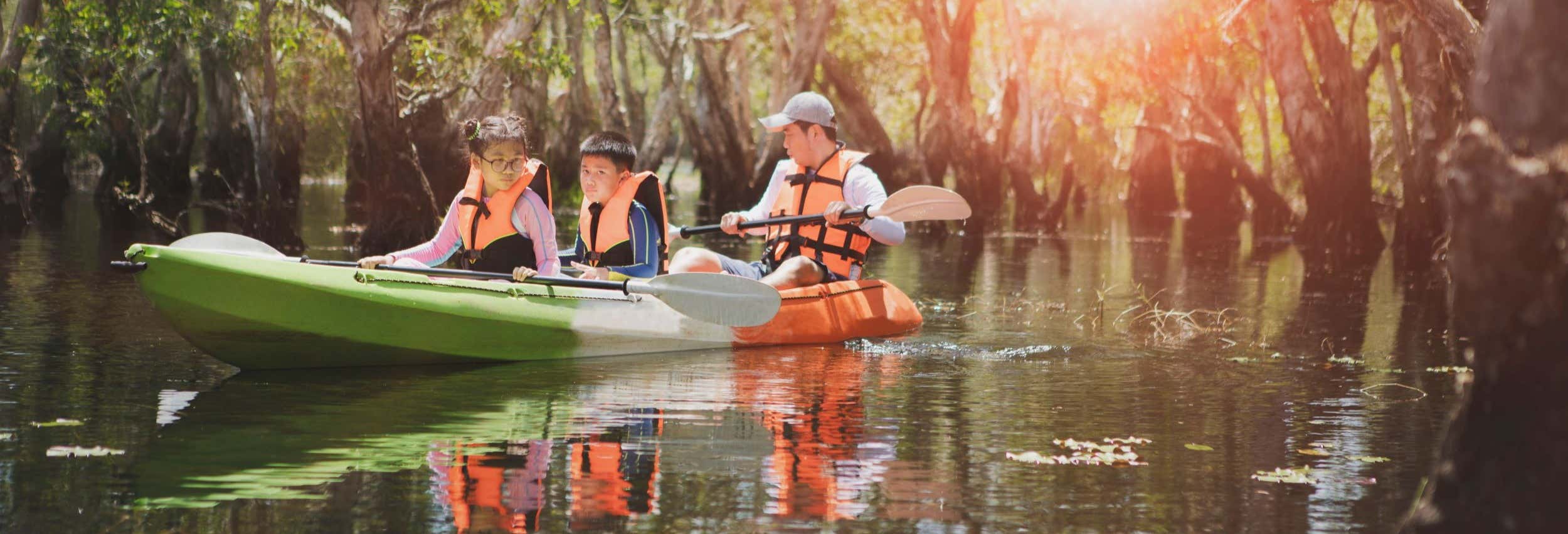 Tour del Caroni Bird Sanctuary in kayak