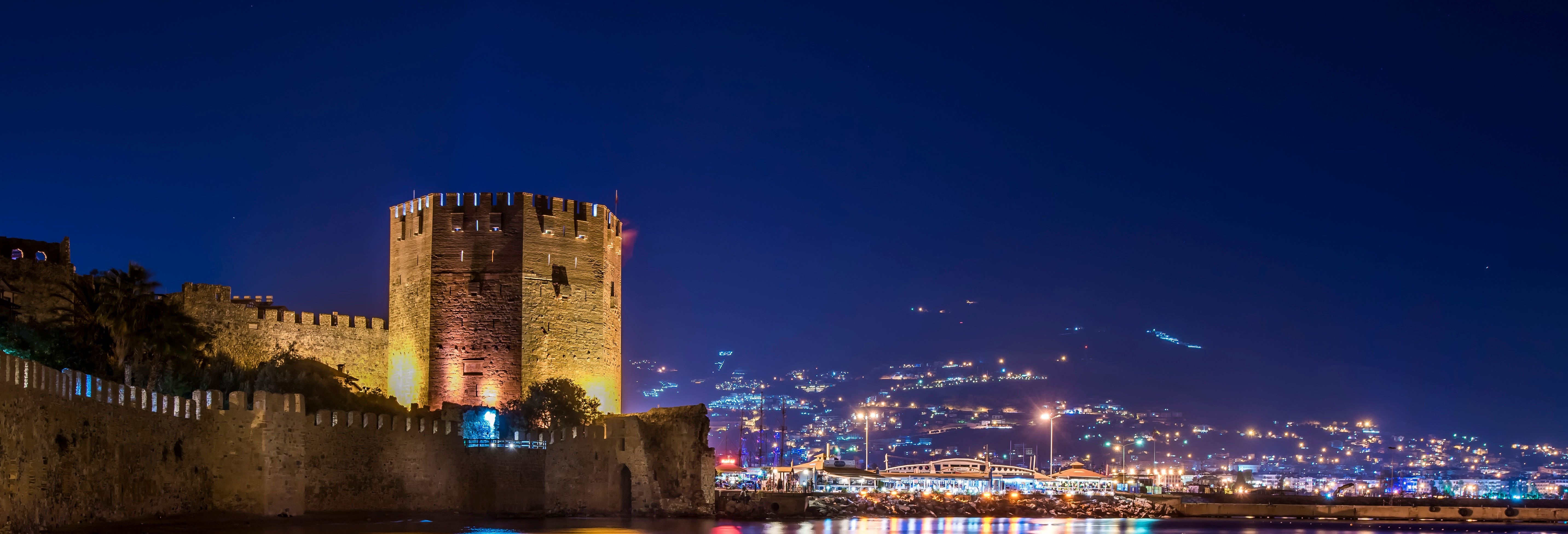 Sunset at Alanya Castle + Dinner