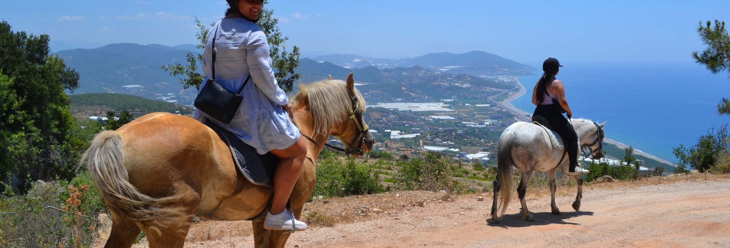Passeggiata a cavallo sui monti di Alanya
