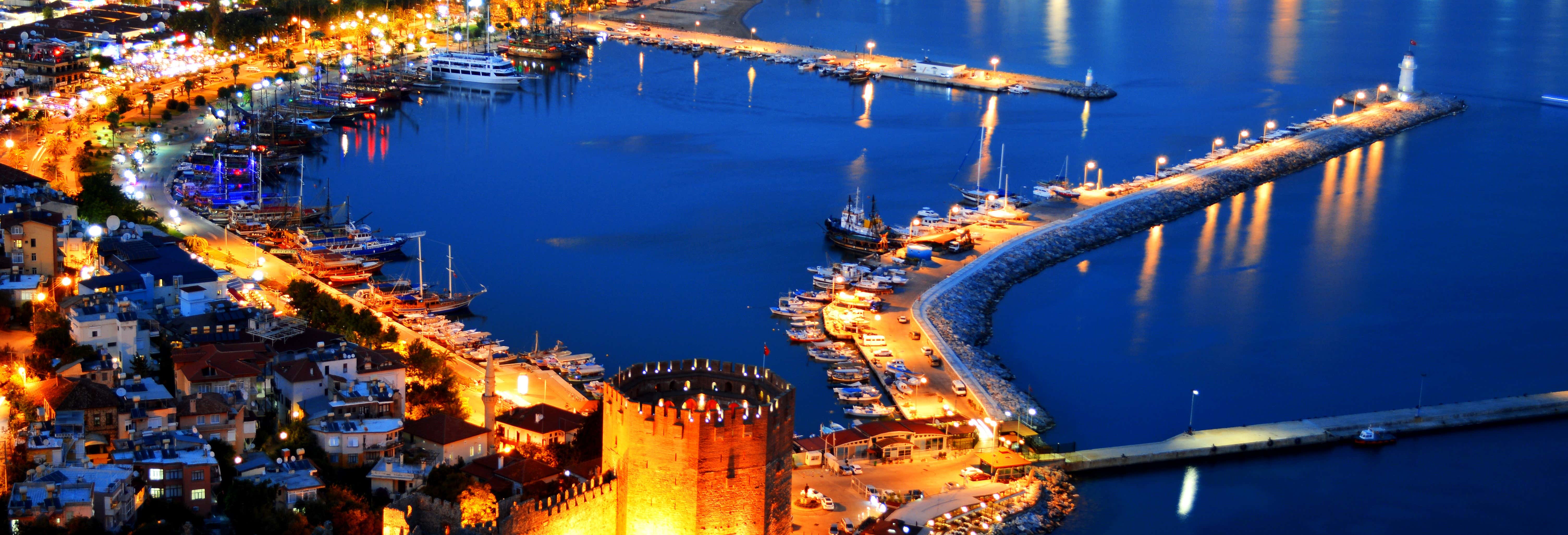 Tour serale di Alanya e dei monti Tauro