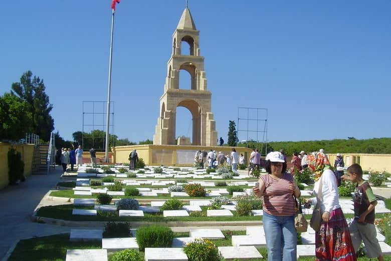 Escursione ai campi della battaglia di Gallipoli da Çanakkale
