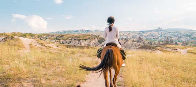 Passeggiata a cavallo in Cappadocia