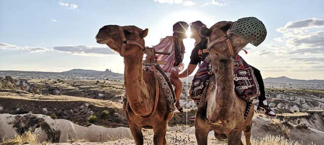 Giro in cammello in Cappadocia