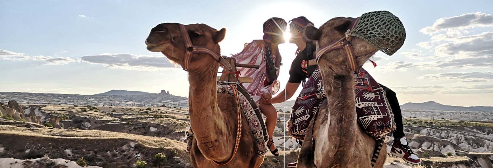 Giro in cammello in Cappadocia