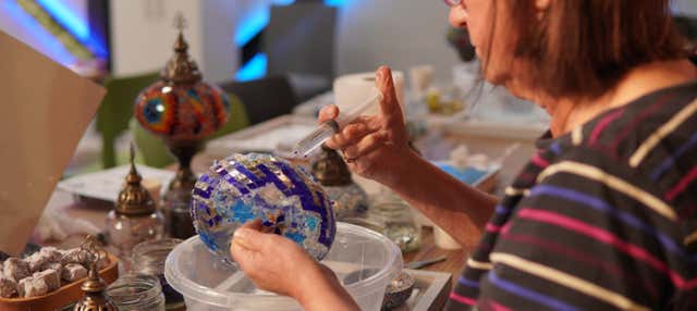 Laboratorio di lampade turche in Cappadocia