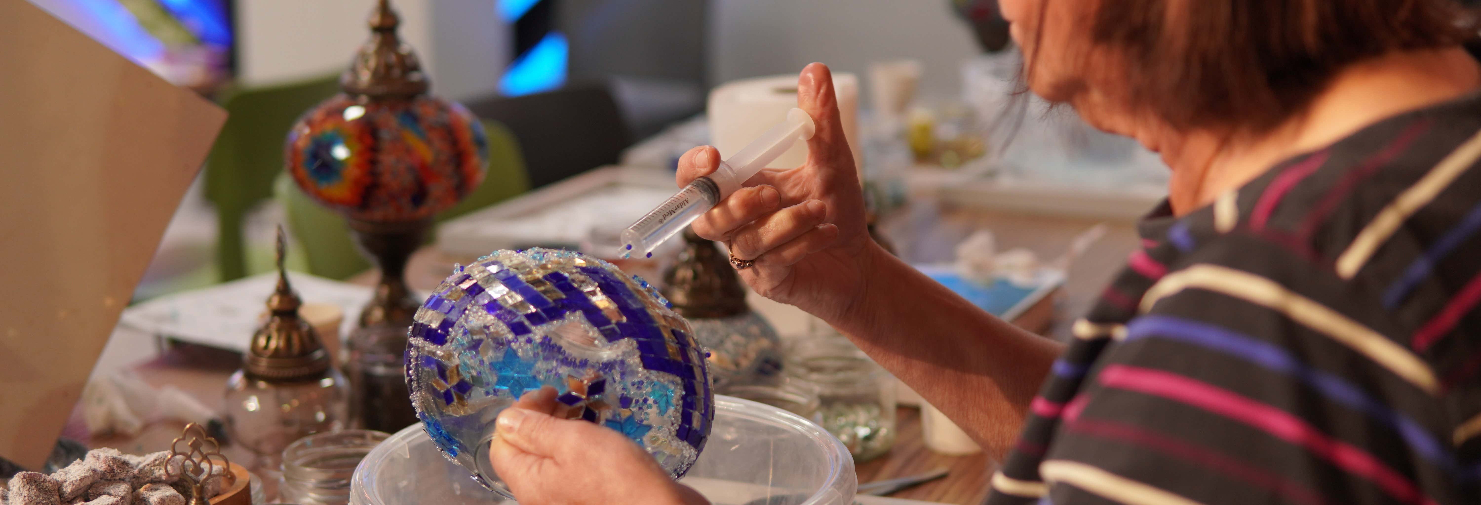 Turkish Lamp Workshop in Cappadocia