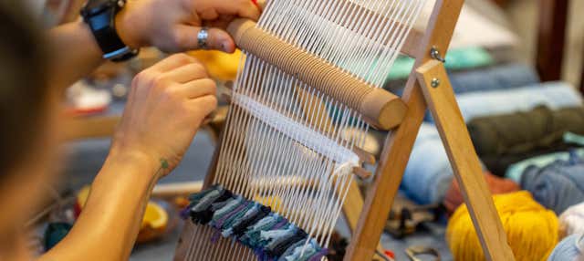 Laboratorio di tappeti a Istanbul