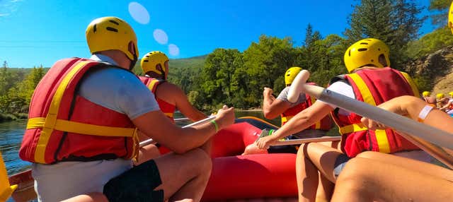 Rafting, discesa in corda doppia e zip line al Canyon Koprulu