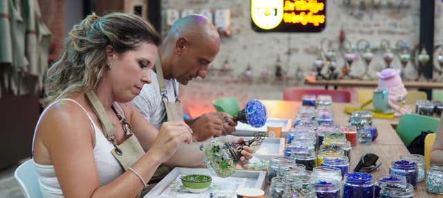 Laboratorio di lampade turche a Marmaris