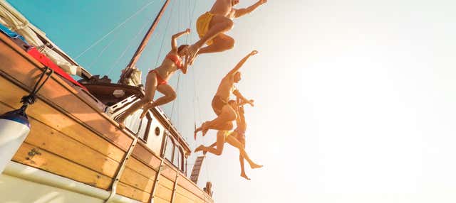 Festa in barca a Dolphin Island con pranzo