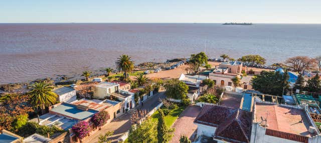 Autobus turistico di Colonia del Sacramento