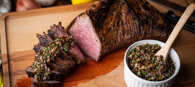 Arrosto uruguaiano nella cantina Ángel Fallabrino