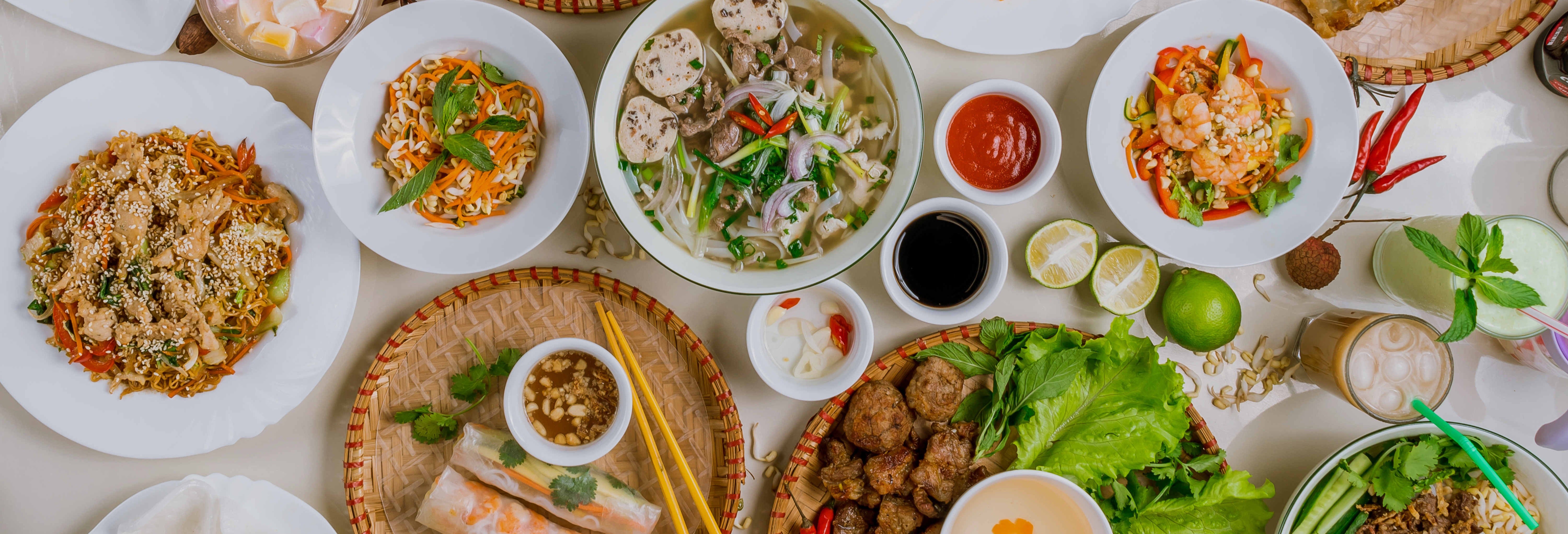Aula de culinária vietnamita