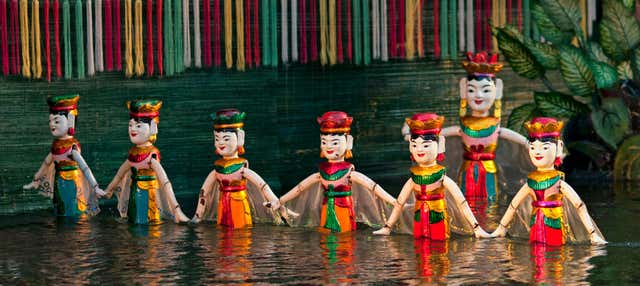 Entradas para el espectáculo de marionetas de agua de Hanói