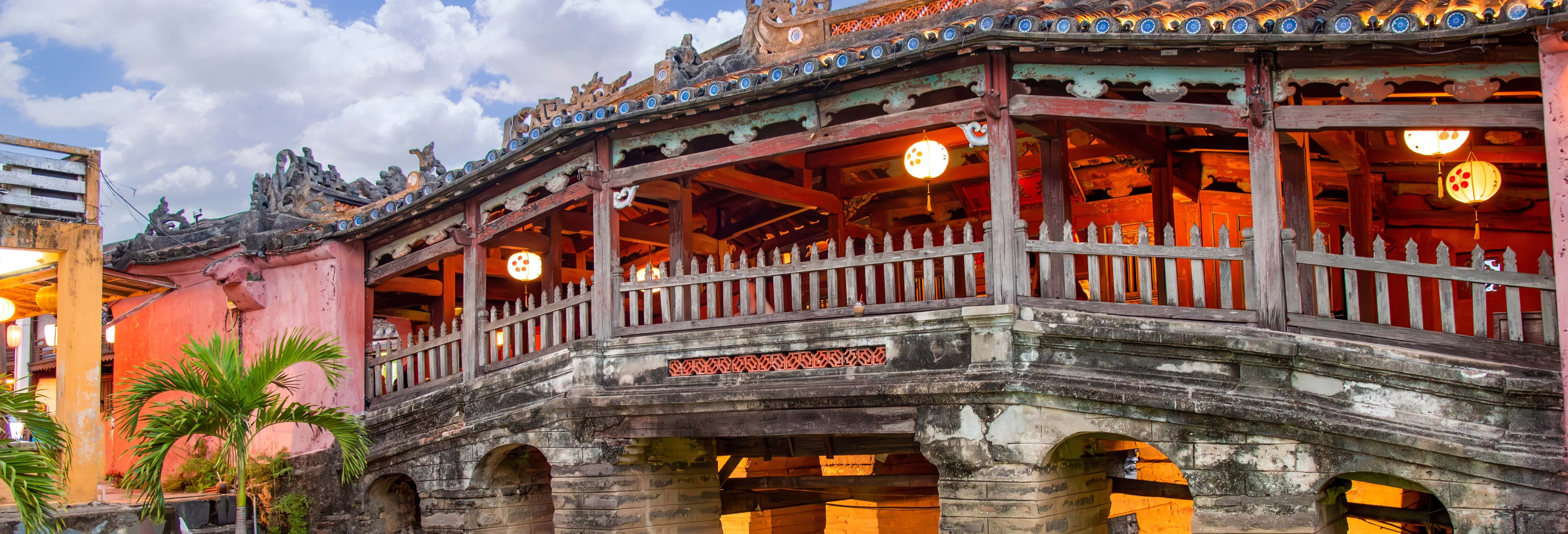 Giro in barca di bambù a Cam Thanh