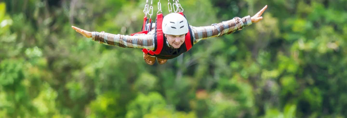 Flying Fox sul fiume Zambezi
